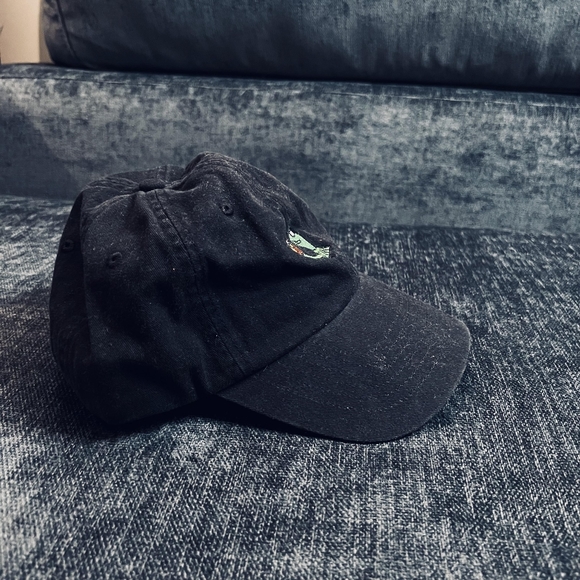 Kermit the frog sipping tea dad cap - Picture 2 of 4